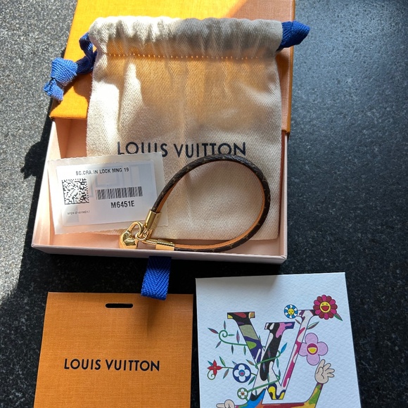 Brand new, never before worn…Louis Vuitton Crazy In Lock Bracelet